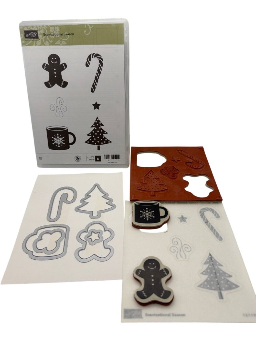 Stampin Up! Scentsational Season Stamp Set Holiday Ready Framelits Set
